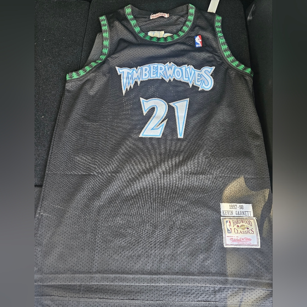 Kevin Garnett Minnesota Timberwolves Mitchell & Ness 1997-98 Authentic Jersey